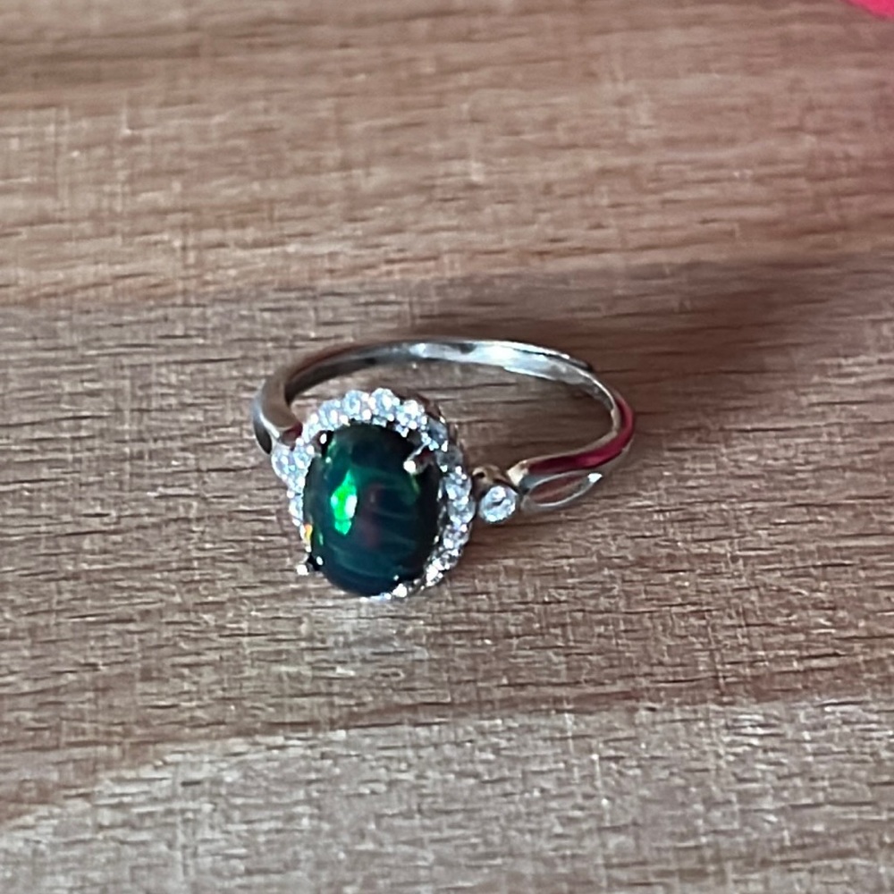 Silver .925 Australian Opal